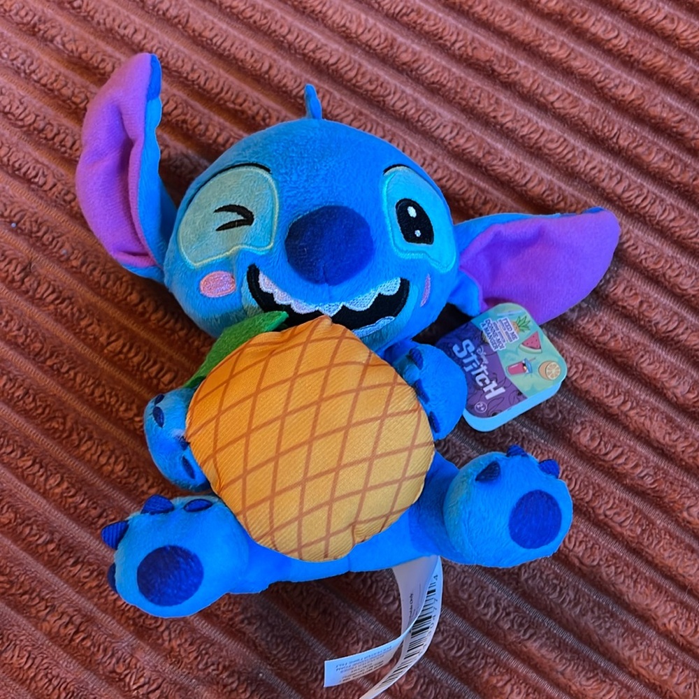 Stitch feed me, pineapple, plush